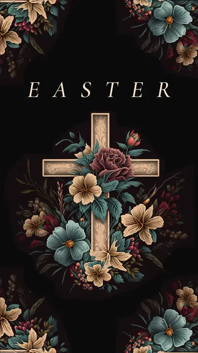 Easter Vintage Flowers: story