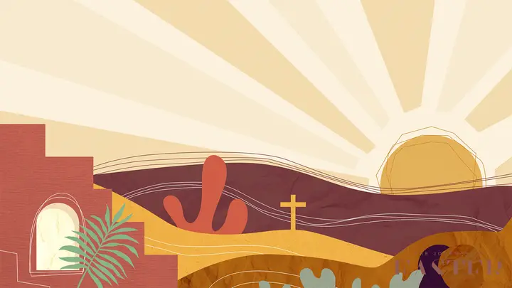 The Journey To Easter: notes slide
