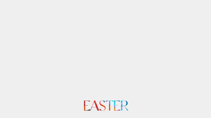 Easter Color Cross: notes slide