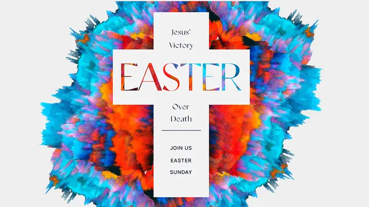 Easter Color Cross: web preview