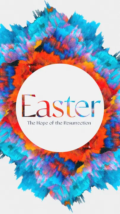 Easter Exploding Colors: story