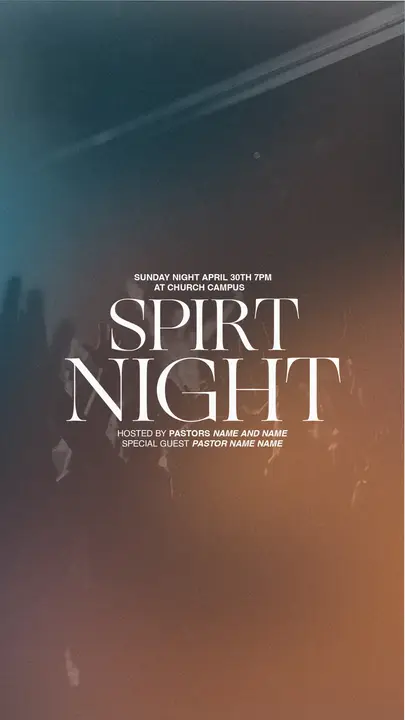 Spirit Night: story