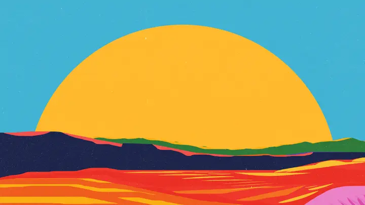 Stay and Chill: blank background