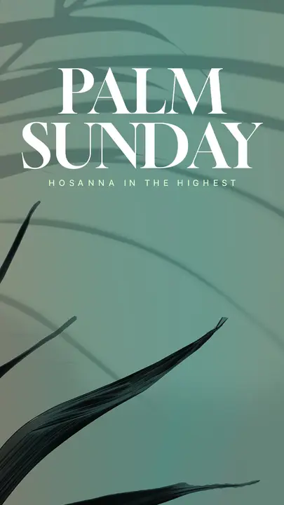Palm Sunday Light: story