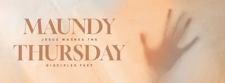 Maundy Thursday Light: facebook cover