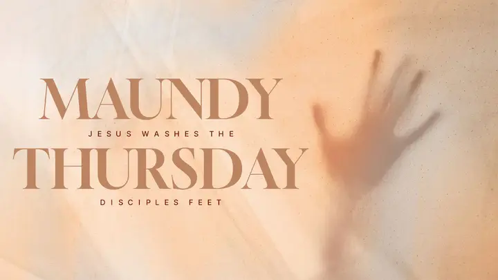 Maundy Thursday Light: title slide
