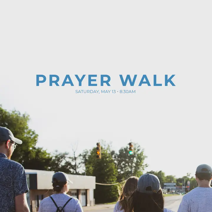 Prayer Walk: social post