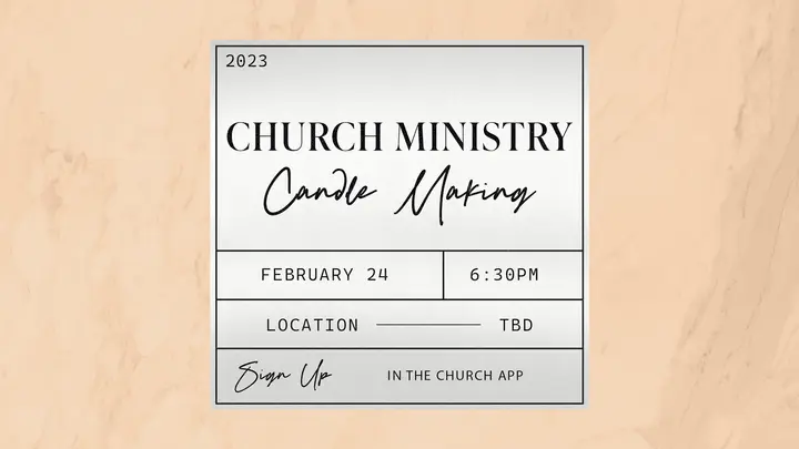 Church Candle Making: HD slide