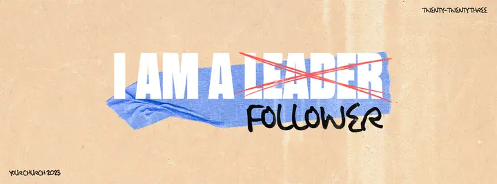 I Am A Follower: facebook cover