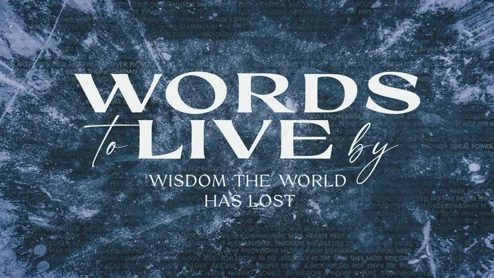 Words To Live By: HD slide