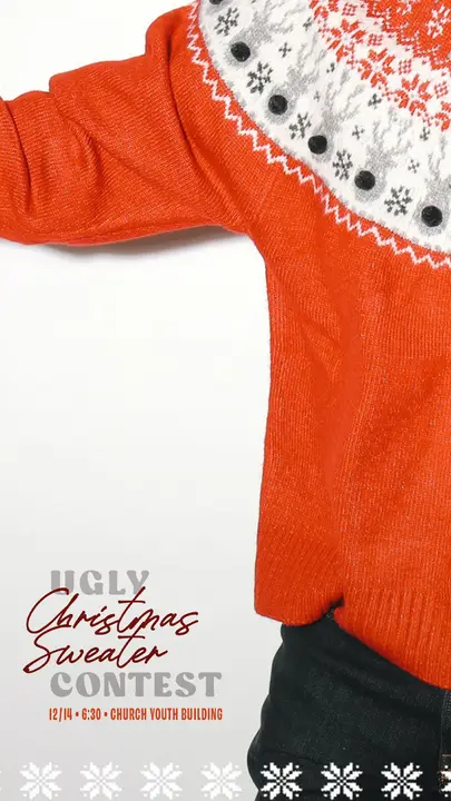 Ugly Christmas Sweater Contest: story