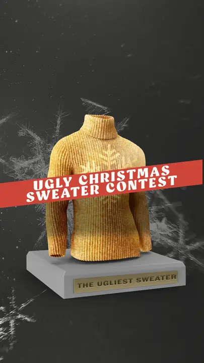 Ugly Christmas Sweater Contest: story