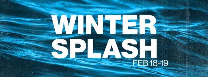 Winter Splash: facebook cover