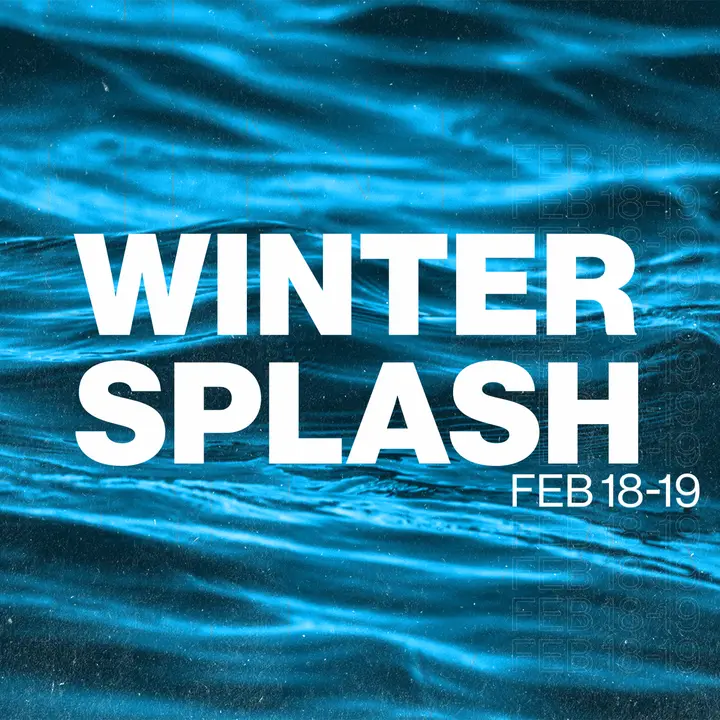 Winter Splash: social post