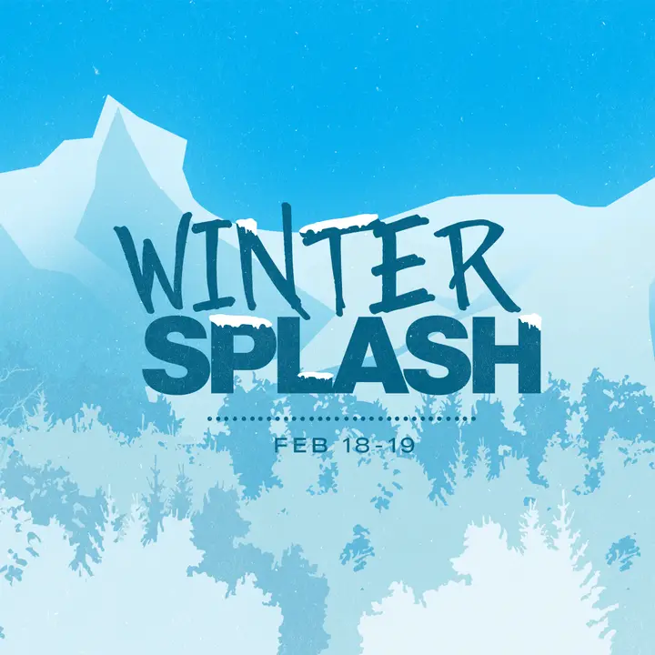 Winter Splash: social post