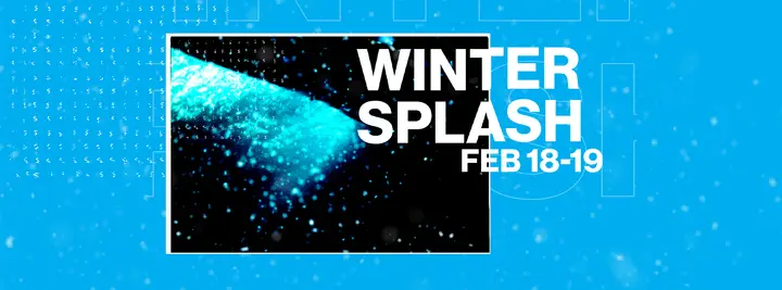 Winter Splash: facebook cover