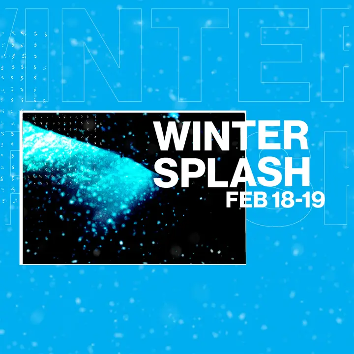 Winter Splash: social post