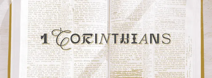 1 Corinthians: facebook cover
