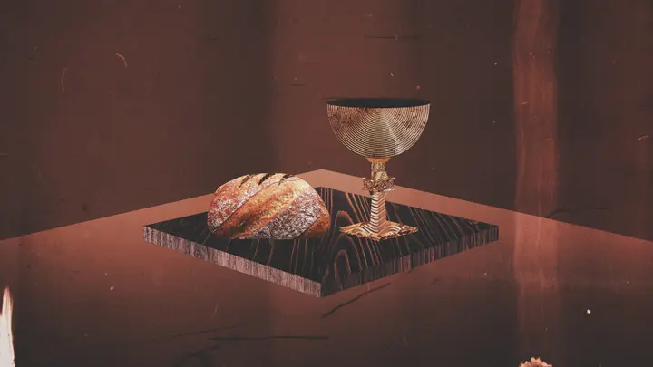 Holy Communion: 4K slide 2 · blank