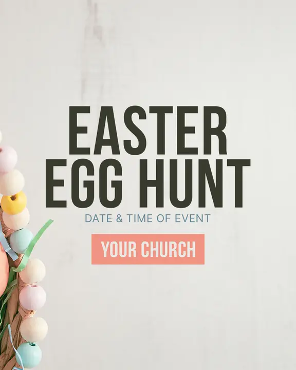 Free Easter Egg Hunt: social post