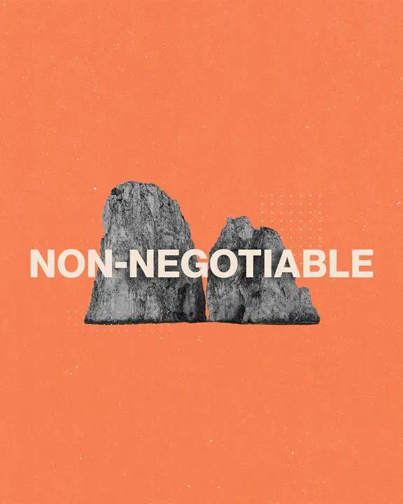 Non-Negotiable: social post