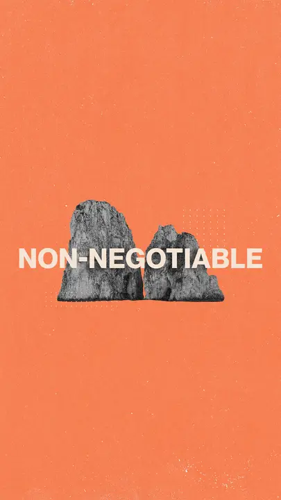 Non-Negotiable: story