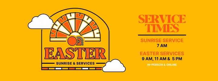 Easter Sunrise Services: facebook cover