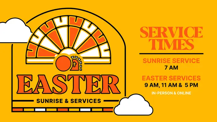 Easter Sunrise Services: title slide