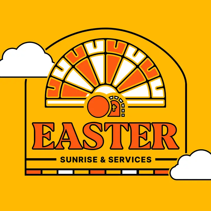 Easter Sunrise Services: social post