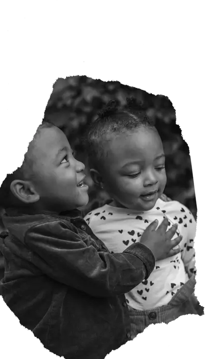 Jesus Gets Us: kids hug