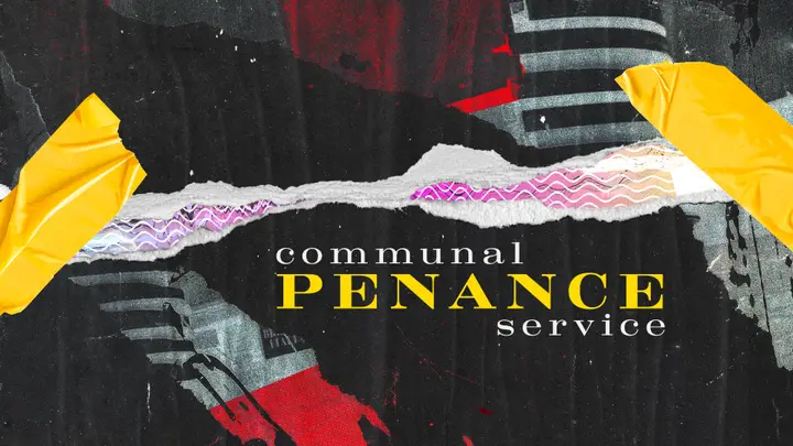 Communal Penance Service: slide