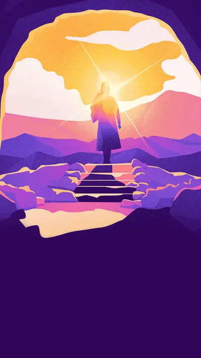 Risen Purple Easter: story 1