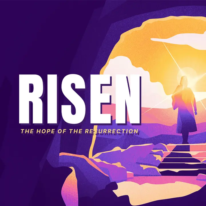 Risen Purple Easter: social post 2