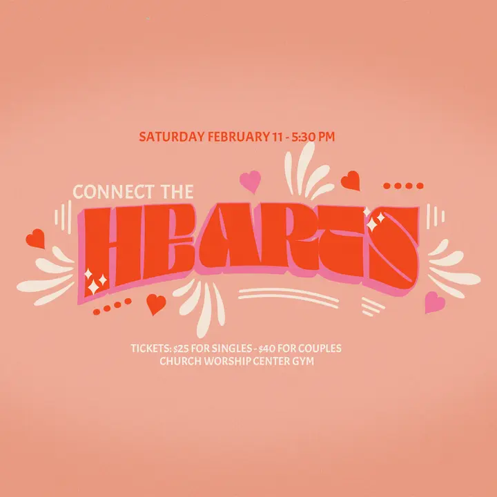 Connect The Hearts: social post