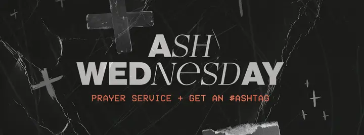 Ash Wednesday Ashtag: facebook cover 2