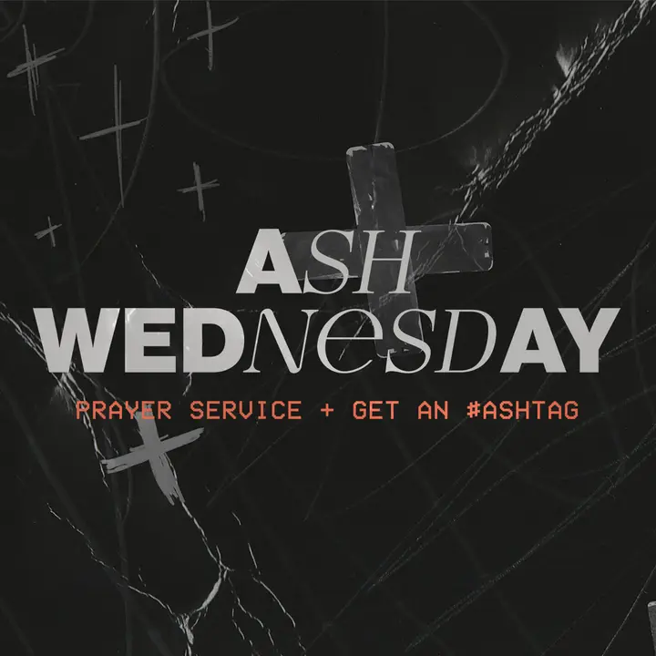 Ash Wednesday Ashtag: social post 2