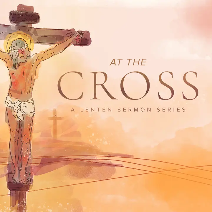 At The Cross: Watercolor Lent Collection: social post