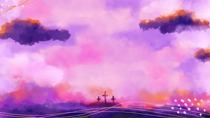 Welcome: Watercolor Lent Collection: blank slide 1