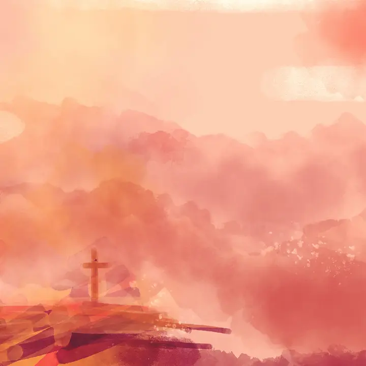 Communion: Watercolor Lent Collection: social post 1