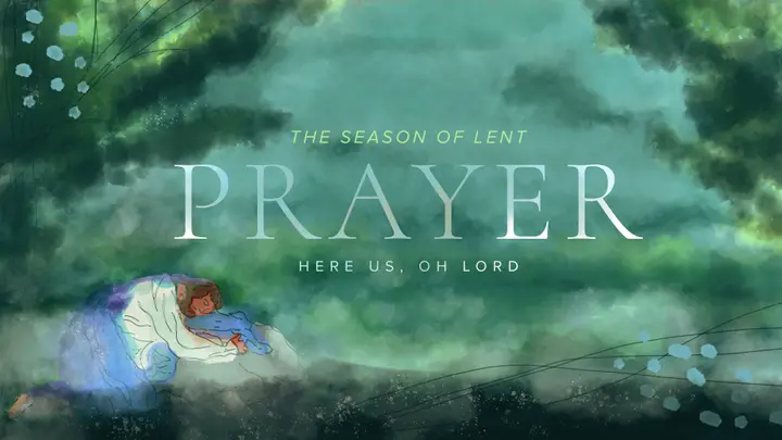 Prayer Gethsemane: Watercolor Lent Collection: slide