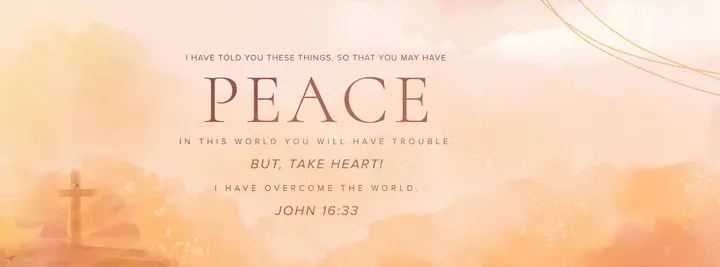Go In Peace: Watercolor Lent Collection: facebook cover 2