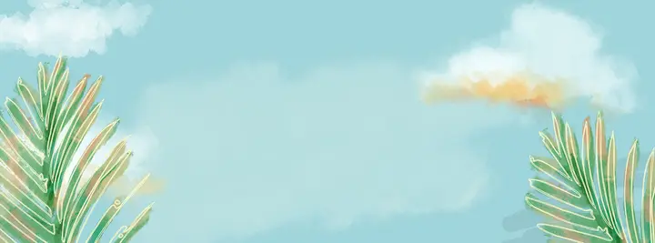 Palm Sunday: Watercolor Lent Collection: facebook cover 1