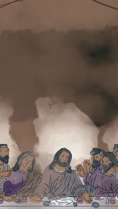 Last Supper: Watercolor Lent Collection: story 1