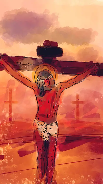 Good Friday: Watercolor Lent Collection: story 1