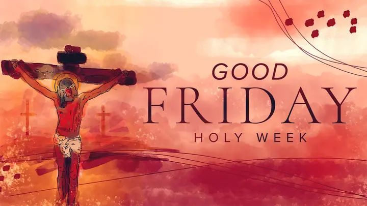 Good Friday: Watercolor Lent Collection: title slide 2