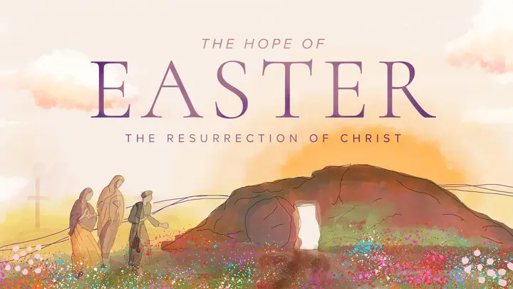 Easter Tomb: Watercolor Lent Collection: title slide 2