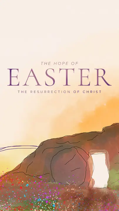 Easter Tomb: Watercolor Lent Collection: story 2
