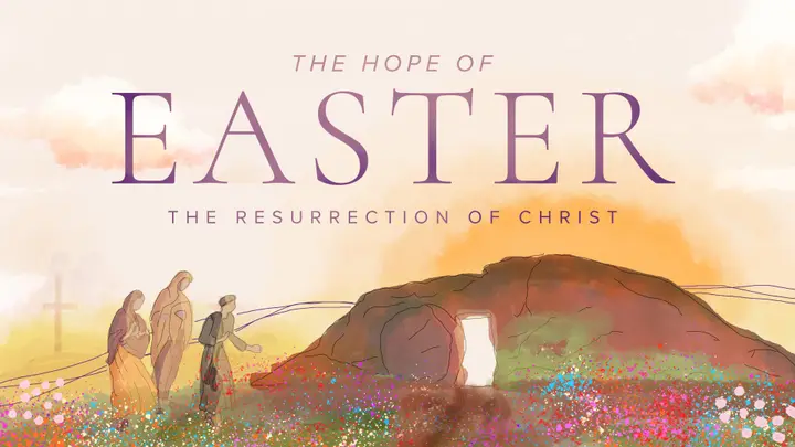 Easter Tomb: Watercolor Lent Collection: slide