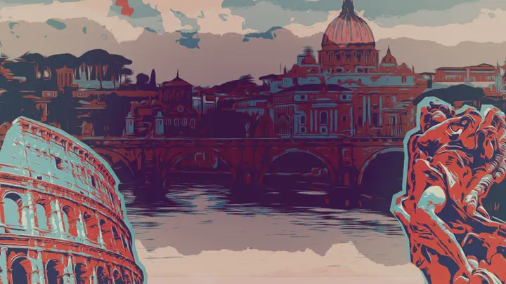 Romans: 4K slide 3 · blank