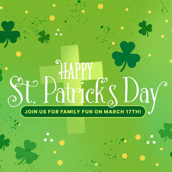 Saint Patrick’s Day: social post